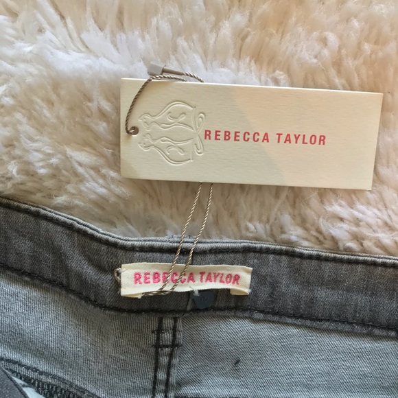 Rebecca Taylor Jean Shorts - Picture 4 of 5